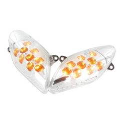 Blinker STR8 Aprilia SR Factory weiss vorne LED CE NETTOPREIS