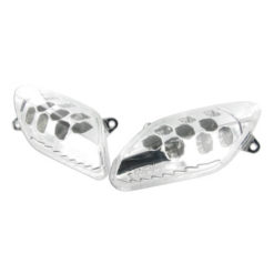 Blinker STR8 Aprilia SR Factory weiss hinten LED CE NETTOPREIS