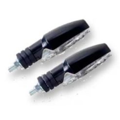 Blinker mit Bremslicht LED, kurz, schwarz CE