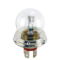 Glühlampe weiss P45T 12V 45/40W