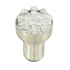 Rücklichtglühlampe rot LED 12V BAY15d