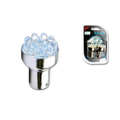 Glühlampe weiss LED (12Leds) 12V 1.2W BA15s (2 Stück)