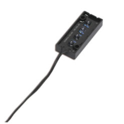 LED-Panel mit 4 blauen LED's wasserfest  NETTOPREIS