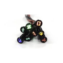 Kontrollleuchte Batterie GPT universal schwarz