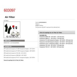 Luftfilter Athena Husqvarna