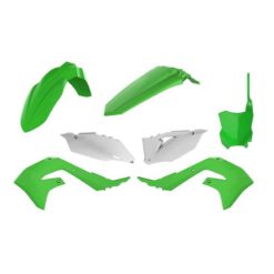 Verkleidungskit grün-weiss OEM Kawasaki KX450F 2019 ->