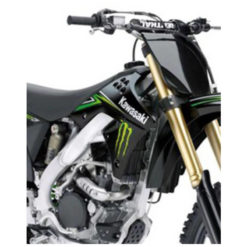 Kühlerverkleidung schwarz Kawasaki KX450F 2009-2011
