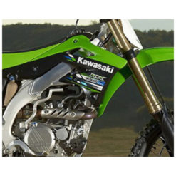 Kühlerverkleidung grün/schwarz Kawasaki KX450F 2012-2015