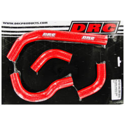 Kühlerschlauch-Kit Silikon Honda CRF 250 R 04-09 rot