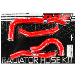 Kühlerschlauch-Kit Silikon Honda CRF 250 R 16-17 rot
