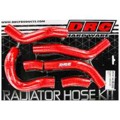 Kühlerschlauch-Kit Silikon Honda CRF 450 R 15-16 rot