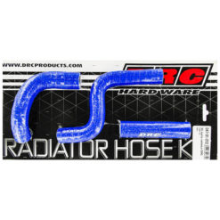 Kühlerschlauch-Kit Silikon Kawasaki KX 85 01-13 blau
