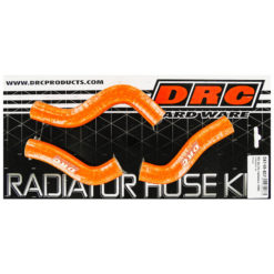 Kühlerschlauch-Kit Silikon KTM SX-F 250 08-10 orange