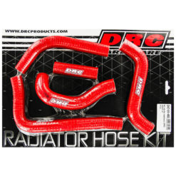 Kühlerschlauch-Kit Silikon Suzuki RMZ/RMX 450 08-14 rot