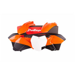 Verkleidungsskit orange/weiss/schwarz KTM SX/SXF 13-15