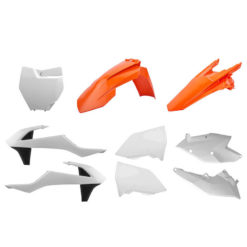 Verschalungskit weiss/orange/schwarz OEM17 KTM SX, SX-F 16-18