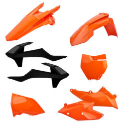 Verkleidungskit orange/schwarz OEM17 KTM EXC, EXC-F 17-18