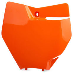 Nummernplatte orange KTM SX, SX-F 16/17-18 / EXC, EXC-F 17-18