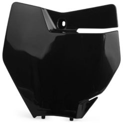 Nummernplatte schwarz KTM SX, SX-F 16/17-18 / EXC, EXC-F 17-18