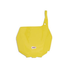 Nummernschildplatte gelb (RM01) Suzuki RM125 01-09/RM250 01-08