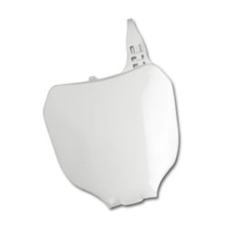 Nummernschildplatte weiss Yamaha YZ250F 14-18 / YZ450F 14-17