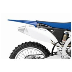 Seitenteile hinten schwarz/weiss YZ250F 14-18 / YZ450F 14-17