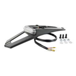 Nummernhalter mit Rücklicht und Bremslicht 12V LED CE