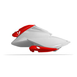Seitenteile hinten rot (CR04) weiss Honda CRF250R 2006-2009