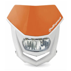 Frontlampe HALO LED Polisport weiss-orange-KTM CE