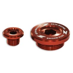 Motorendeckel-Schraube ZETA Alu Suzuki M26x1.5 rot