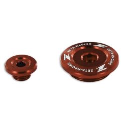 Motorendeckel-Schraube ZETA Alu Yamaha M32x1.5 rot