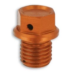 Oelablassschraube mit Magnet ZETA Alu KTM M12x1.5 orange