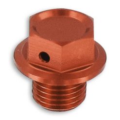 Oelablassschraube mit Magnet ZETA Alu Suzuki M12x1.25 rot