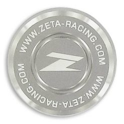 Abschlussdeckel zu Lenkkopfmutter ZETA Alu titan-farbig