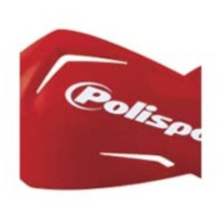 Handprotektoren Alu Touquet rot inkl. Haltekit