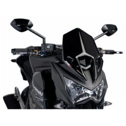 Windschutzscheibe Puig Sport schwarz Kawasaki Z800 13 ->