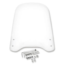 Windschutzscheibe 41.5x45.5cm mit Haltekit Mofa, Scooter, univer