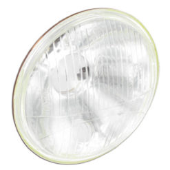 Scheinwerfereinsatz mit Chromring und Lampenhalter 110mm Vespa GL 59-60