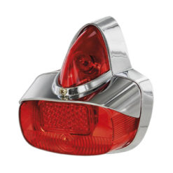 Rücklicht Olympia chrom/rot Vespa 125 VBA1 (ohne Prüfzeichen)