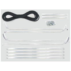 Trittbrettleisten Alu+Gummi Vespa 125 VNB1/2 1959-1961