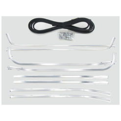 Trittbrettleisten Alu+Gummi Vespa 125 VNB2-6 >1962