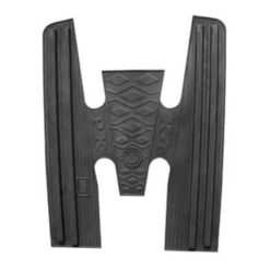 Fussmatte Gummi Vespa PX 125-200 schwarz