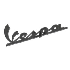 Emblem Seitendeckel anthrazit Vespa 150 x 50 mm selbstklebend