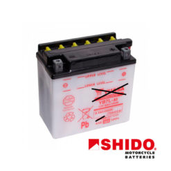 Batterie YB7L-A1 Shido offen ohne Säure NML