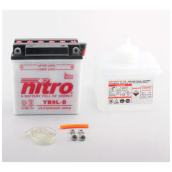 Batterie YB9L-B Nitro offen mit Säurepaket (NB9L-B)