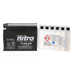 Batterie YT4B-BS Nitro mit Säurepaket NT4B-BS