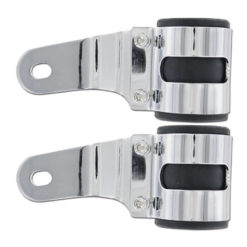 Scheinwerferhalterung Chrom für 41mm