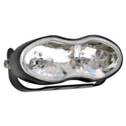 Zusatzscheinwerfer schwarz (2x H3 12V55W) CE