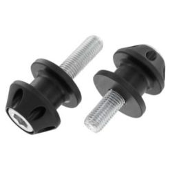 Ständeraufnahme Kawasaki ZX6 Alu schwarz M10 (Paar)