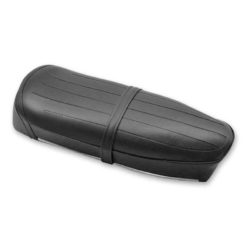 Sitzbank/Sattel Kreidler Florett hinten offen, schwarz